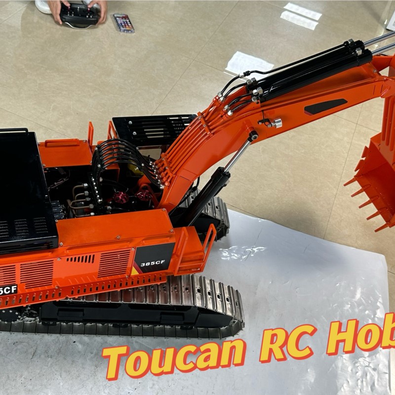 1/8 Metal Ripper of 385CF RC G - Rc Excavator Hobby recensione e prezzo
