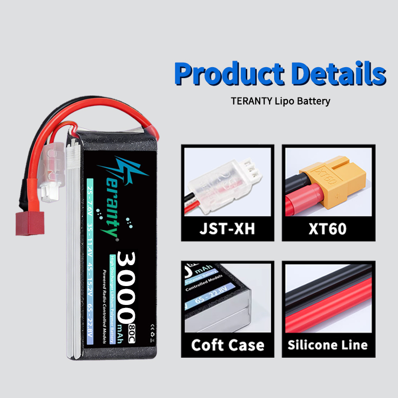 TERANTY 2S 3000mAh Lipo Batter - Rc Hobby Airplanes recensione e prezzo