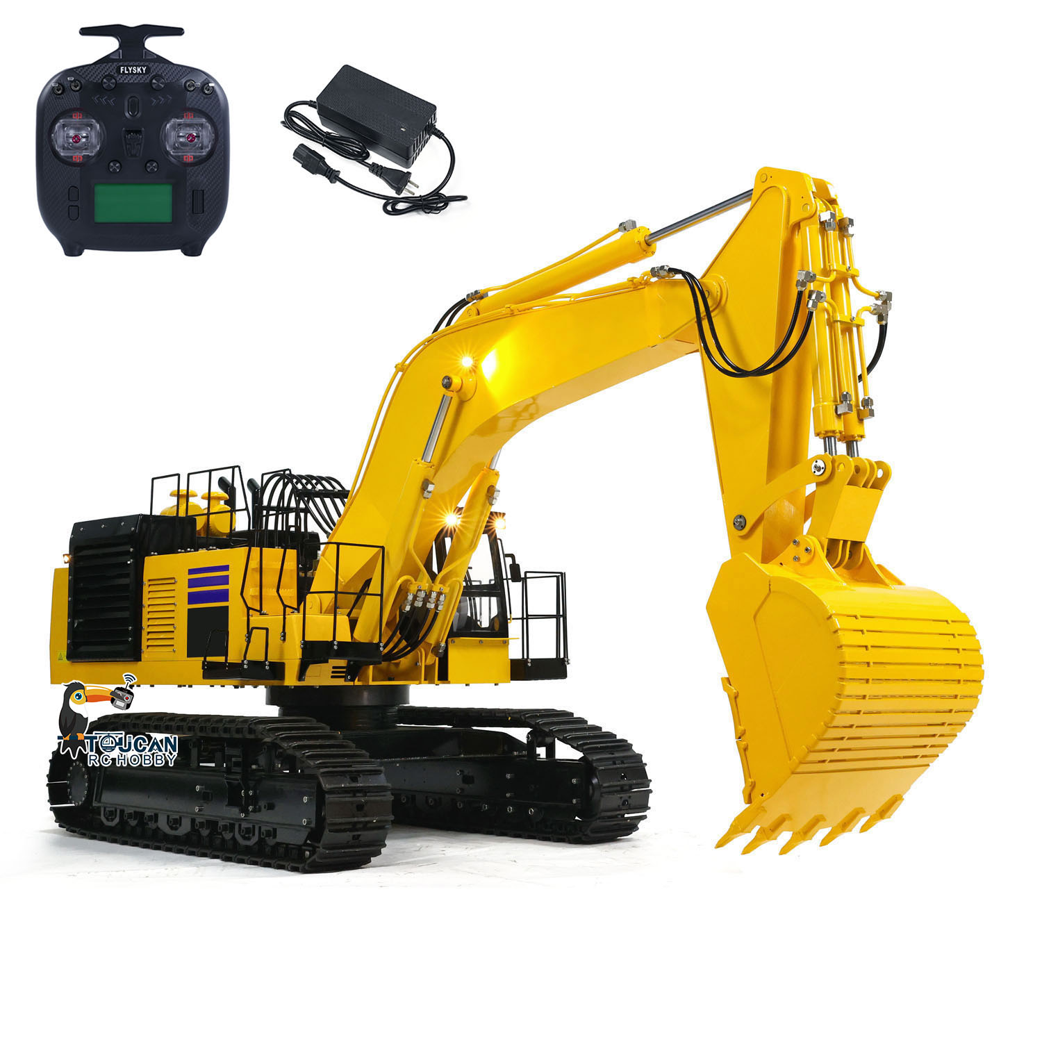 1/8 Scale RC Hydraulic Excavat - Rc Excavator Hobby recensione e prezzo