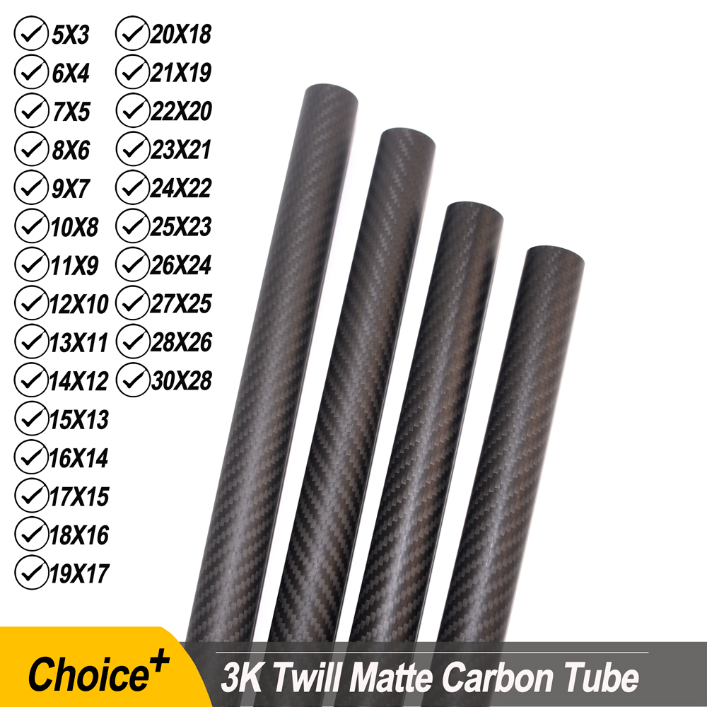 2Pcs 3K Pure Carbon Fiber Tube - Rc Hobby Youtube recensione e prezzo