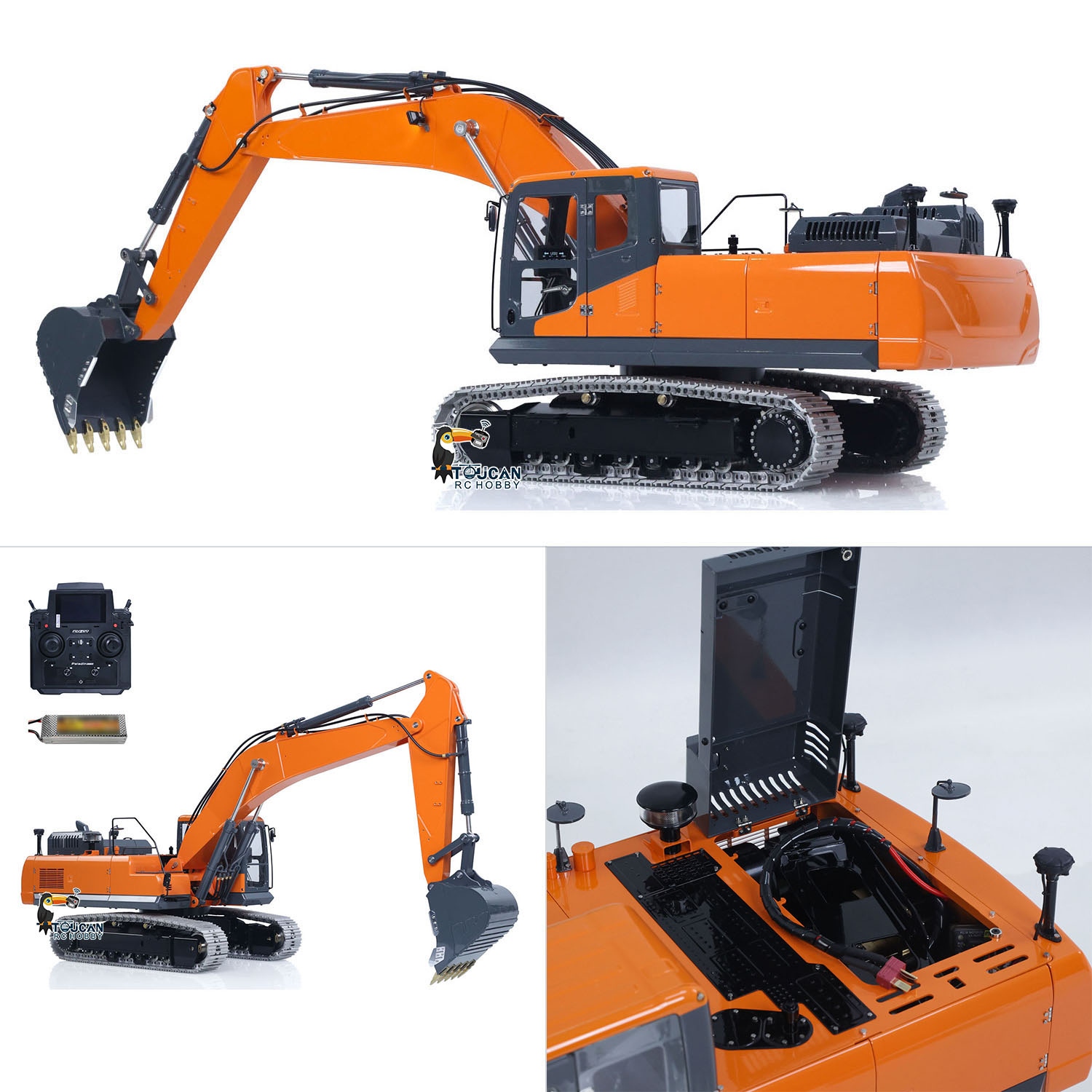 DX350LC LESU 1/14 RC Hydraulic - Rc Excavator Hobby recensione e prezzo