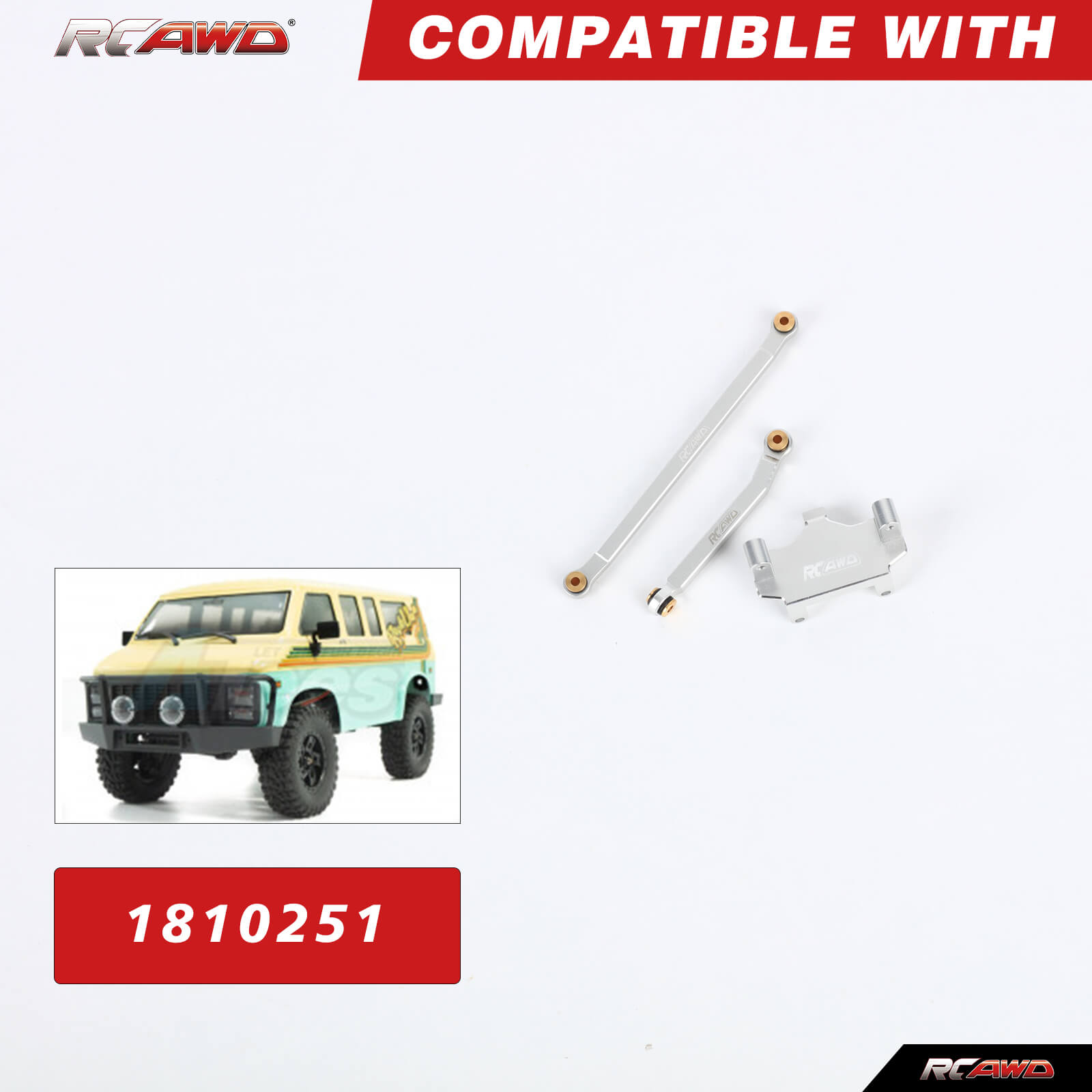 RCAWD Alloy CR18P Servo Mount  - Rc Hobby Warehouse recensione e prezzo