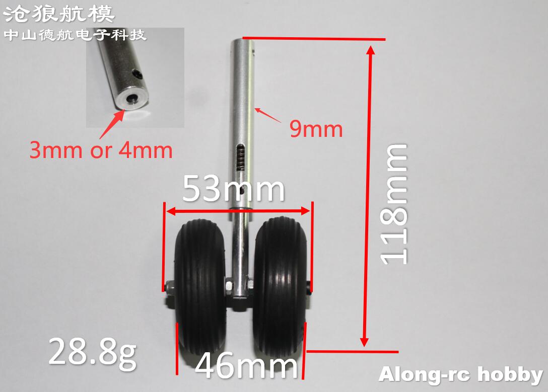 118mm Two PU Wheels Lightweigh - Rc Hobby Land recensione e prezzo