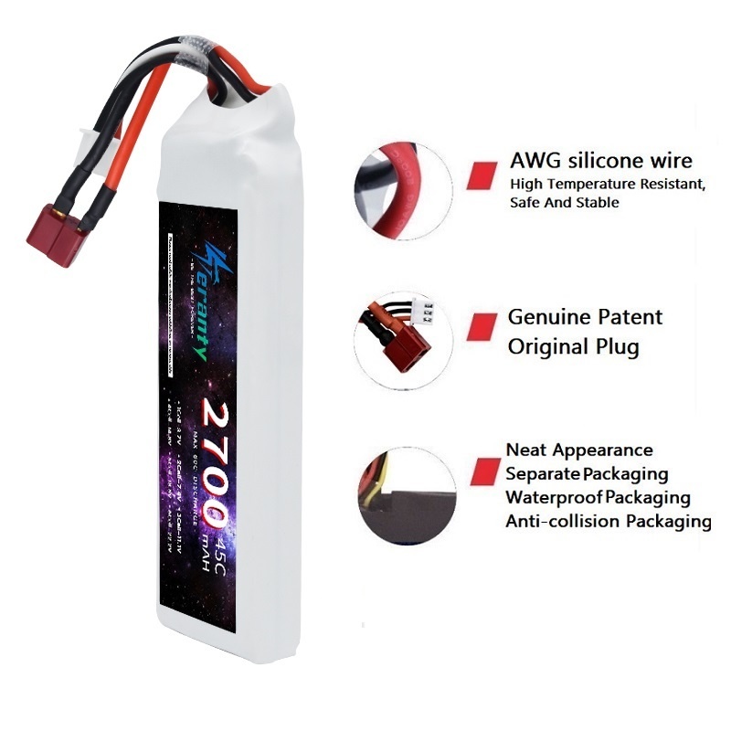 1/3PCS 2S 7.4V Lipo Battery 27 - Rc Hobby Airplanes recensione e prezzo