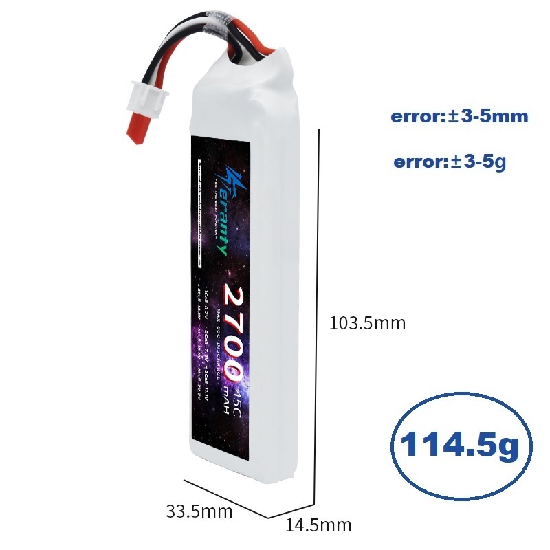 1/3PCS 2S 7.4V Lipo Battery 27 - Rc Hobby Airplanes recensione e prezzo