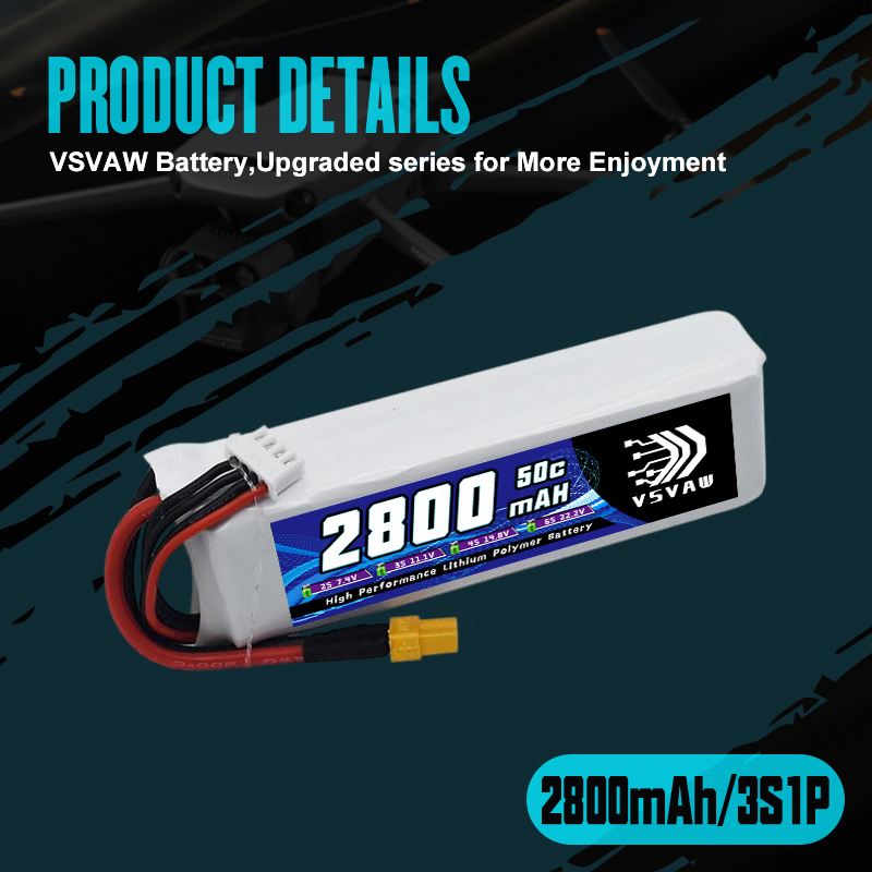 VSVAW 3S 2800mAh Lipo Battery  - Rc Hobby Airplanes recensione e prezzo