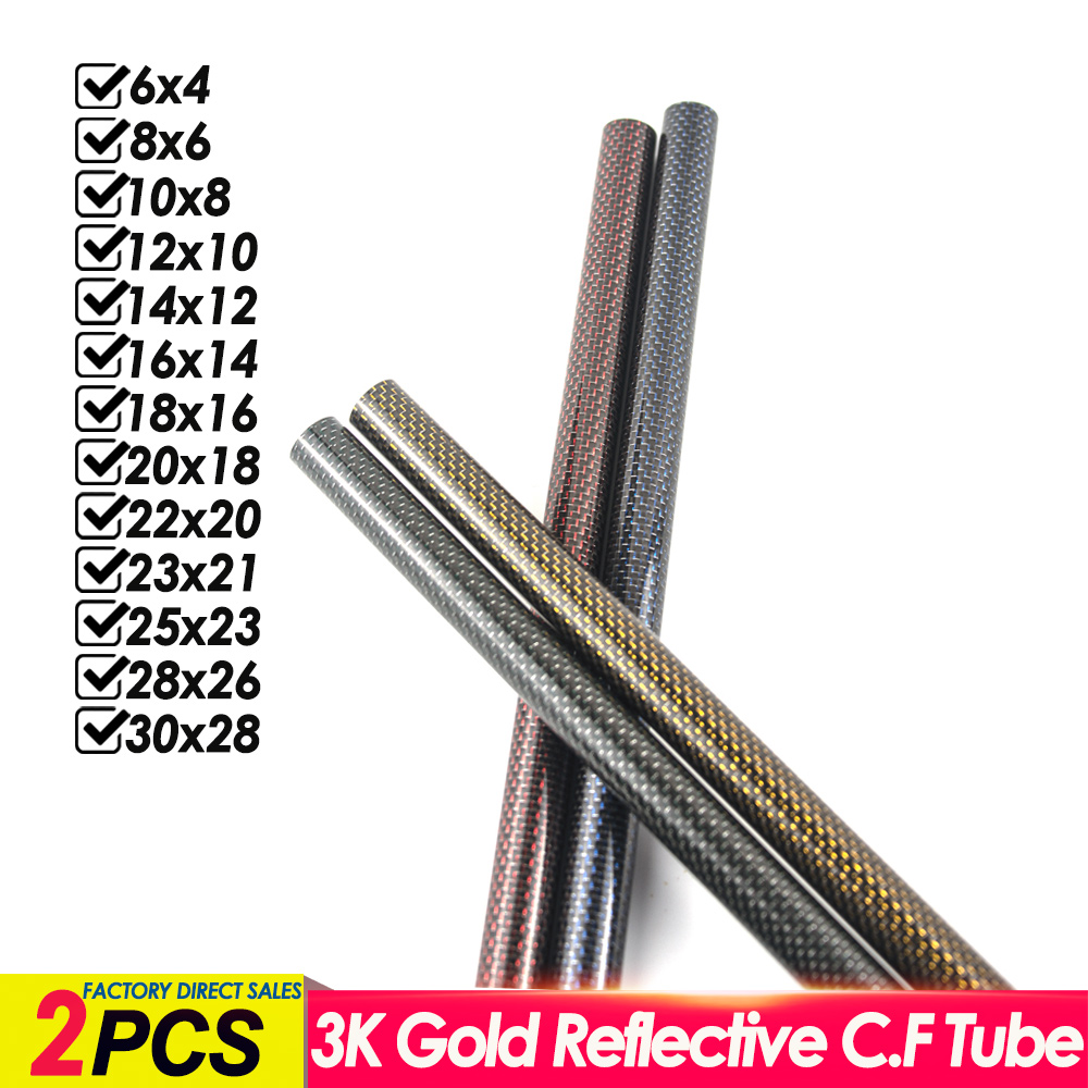 2Pcs 3K Gold Reflective Carbon - Rc Hobby Youtube recensione e prezzo