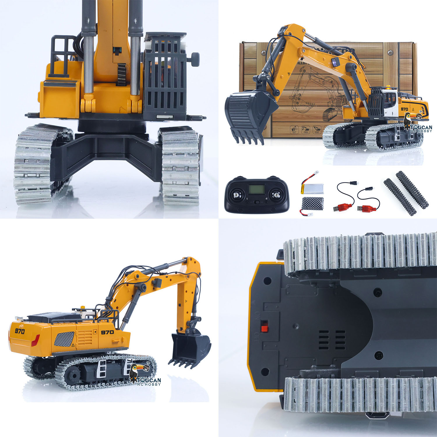 Gift Mini 1/50 RTR 970 RC Exca - Rc Excavator Hobby recensione e prezzo