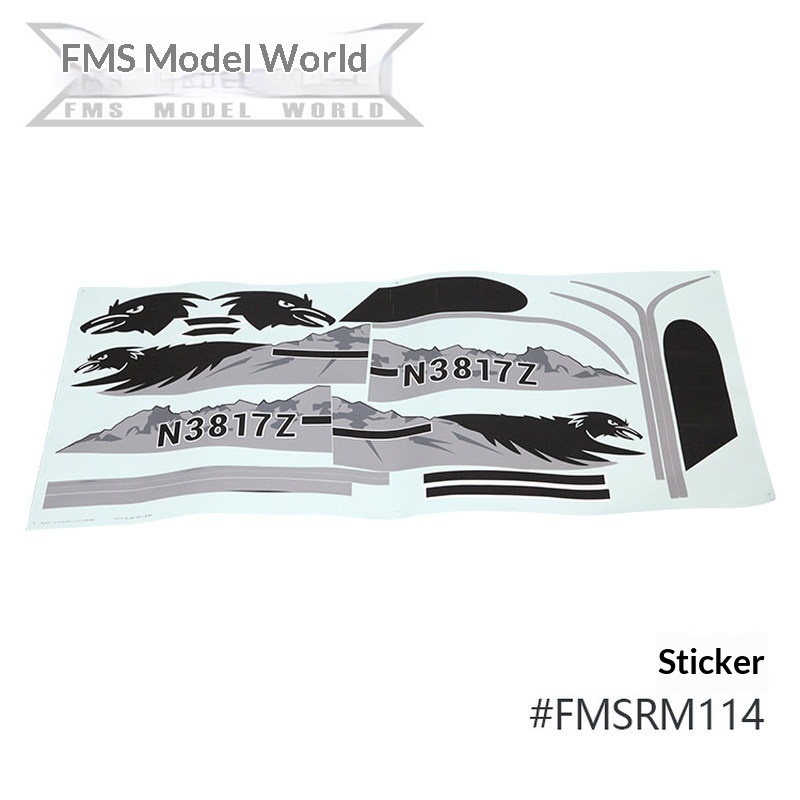 FMS RC Plane Decals For 1700mm - Rc Hobby Airplanes recensione e prezzo