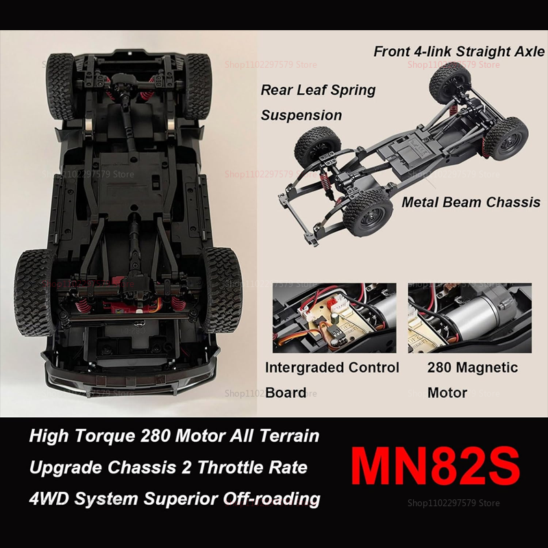 MN82 MN82S RC Crawler Truck 1/ - Rc Hobby Land recensione e prezzo