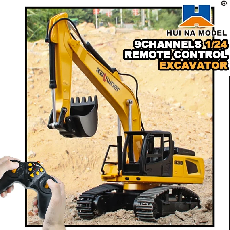 Huina Rc Excavator 1/24 9Ch Re - Rc Excavator Hobby recensione e prezzo