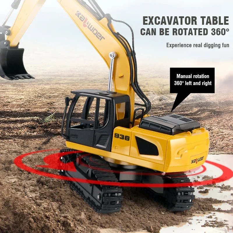 Huina Rc Excavator 1/24 9Ch Re - Rc Excavator Hobby recensione e prezzo