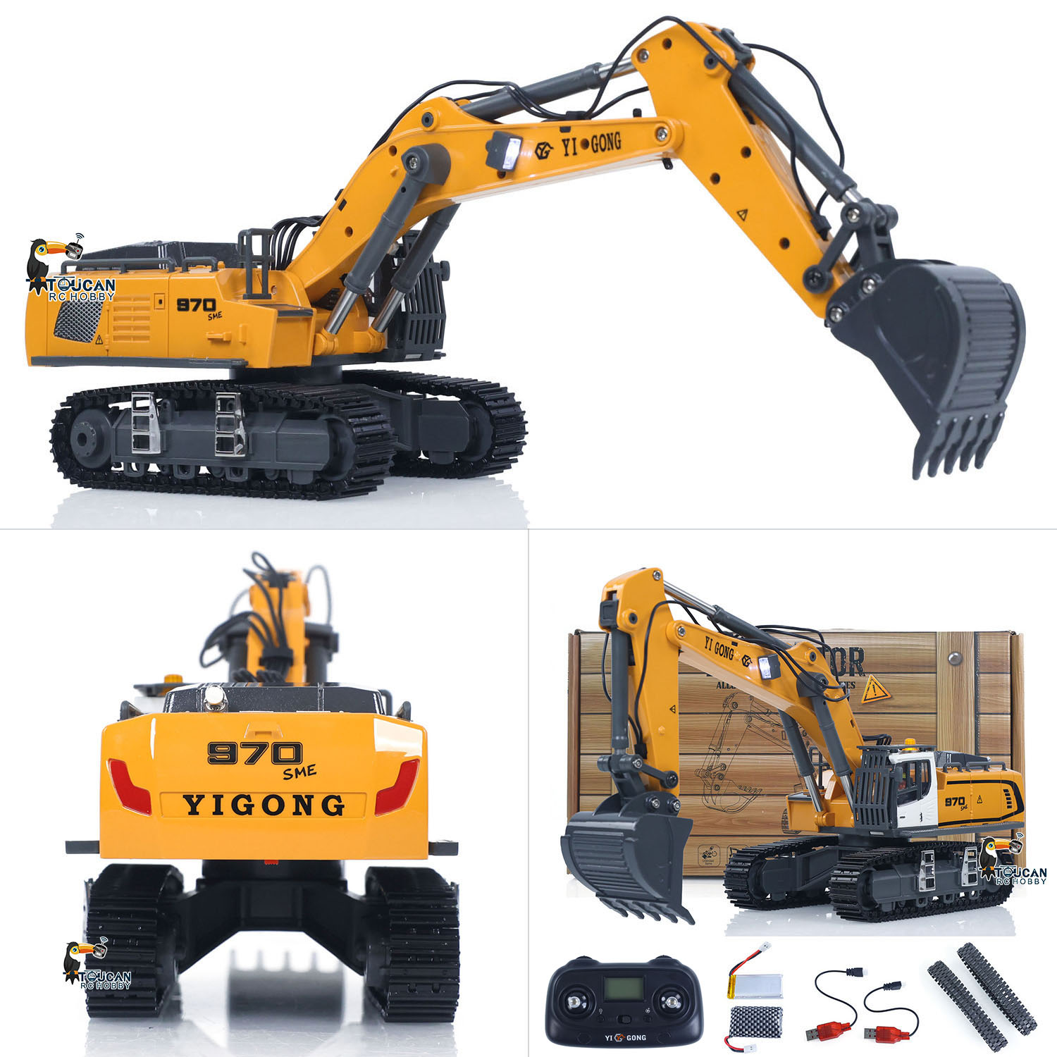 New Mini 1/50 CUT 970 RC Excav - Rc Excavator Hobby recensione e prezzo