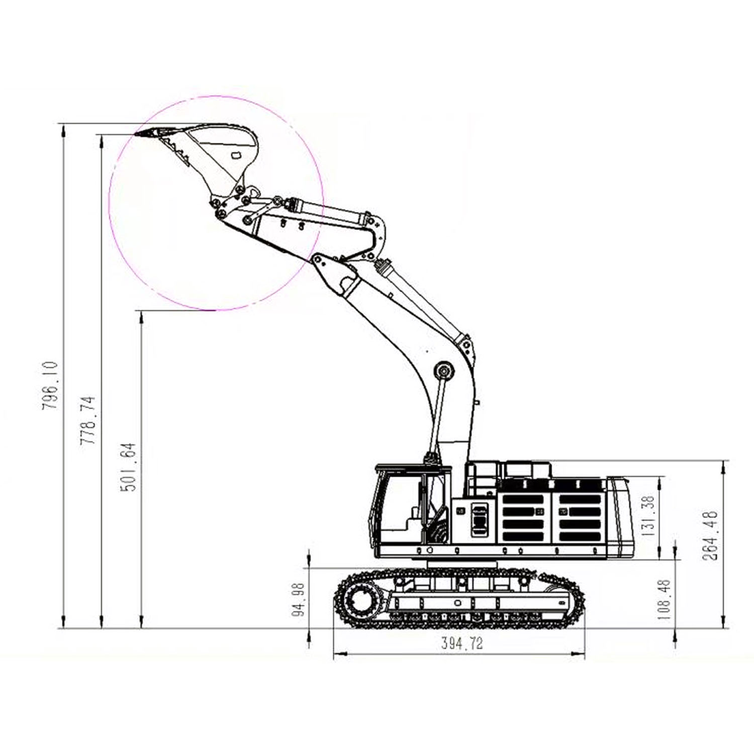 1/14 RC Hydraulic Excavator 37 - Rc Excavator Hobby recensione e prezzo