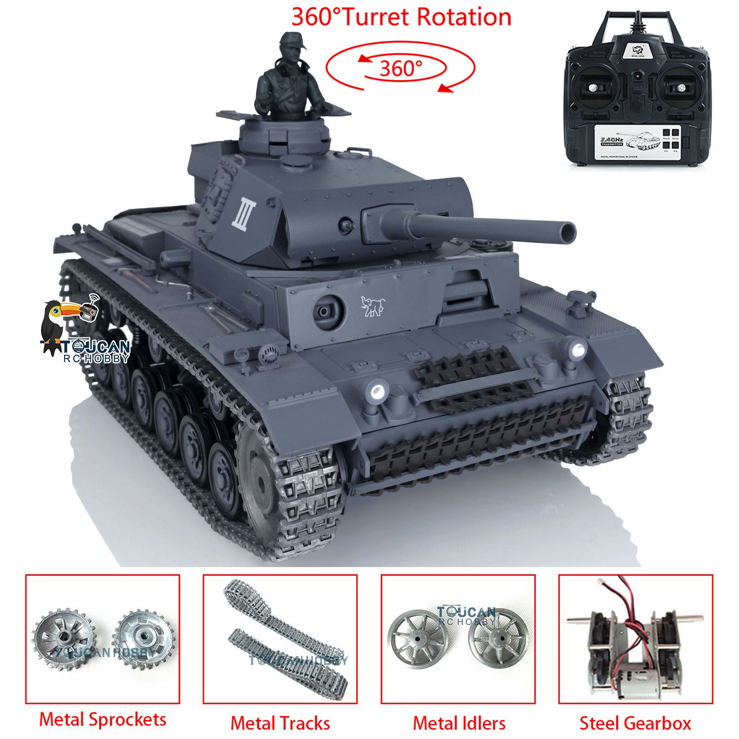 US Sale Henglong 1/16 7.0 Upgr - Rc Hobby Land recensione e prezzo
