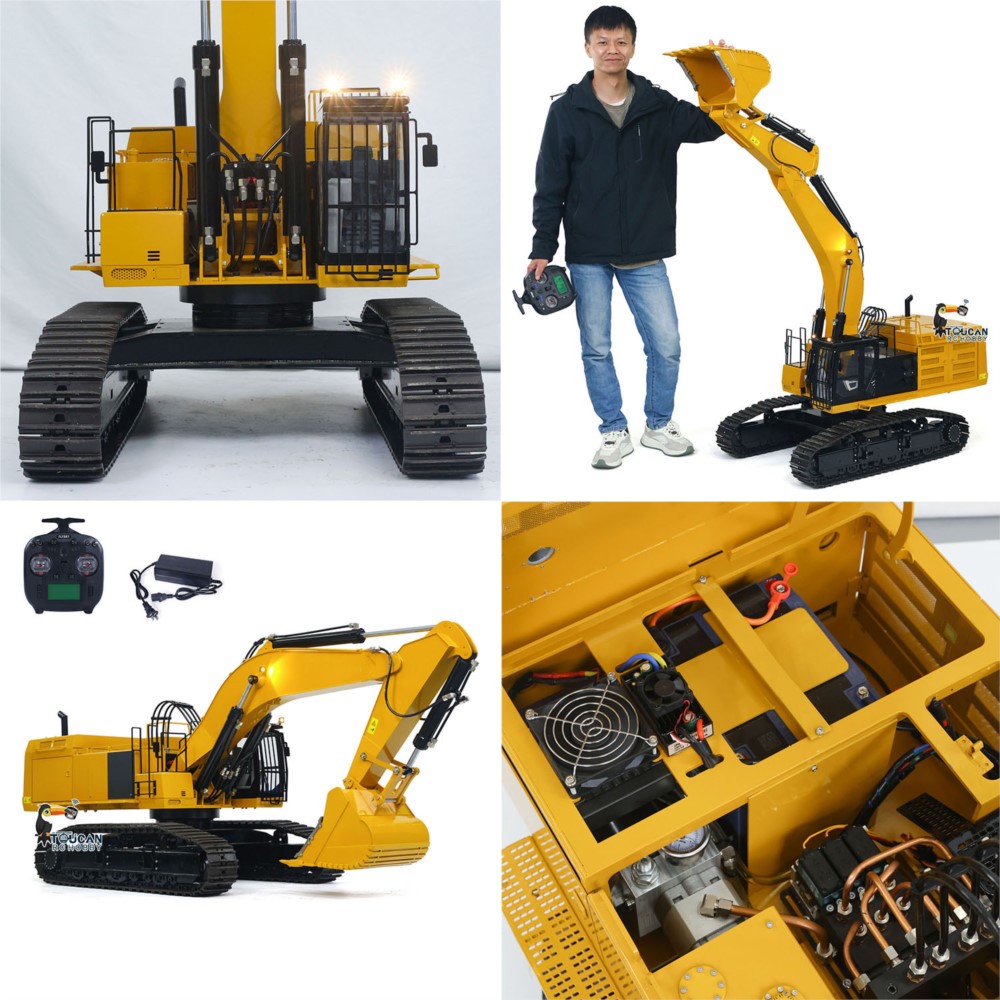 1/8 390F RC Hydraulic Excavato - Rc Excavator Hobby recensione e prezzo