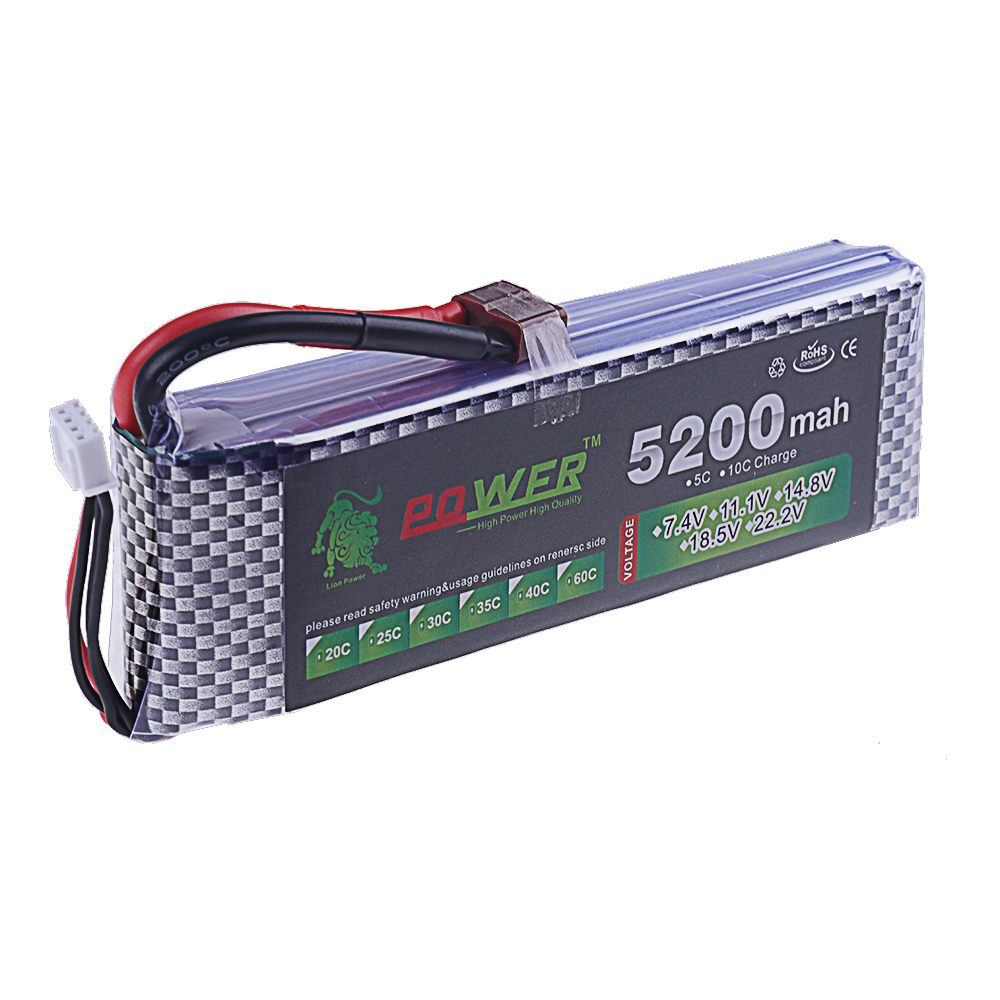 3S Lipo Battery 11.1V 5200mah  - Rc Hobby Airplanes recensione e prezzo