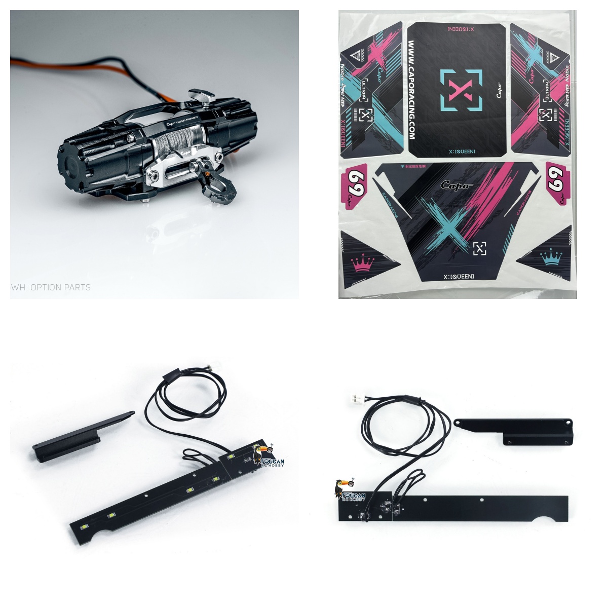 Capo Winch Sticker Dashboard L - Hobby Queen Rc recensione e prezzo
