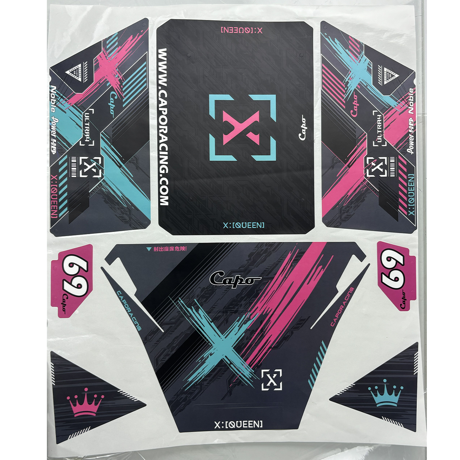 Capo Winch Sticker Dashboard L - Hobby Queen Rc recensione e prezzo