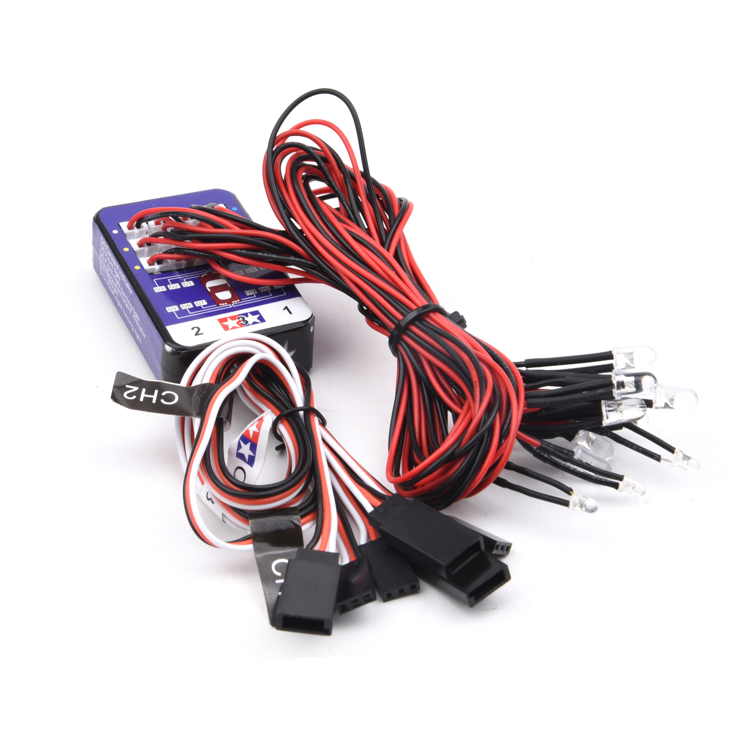 Simulation Flash Light 12 LED  - Hobby Queen Rc recensione e prezzo