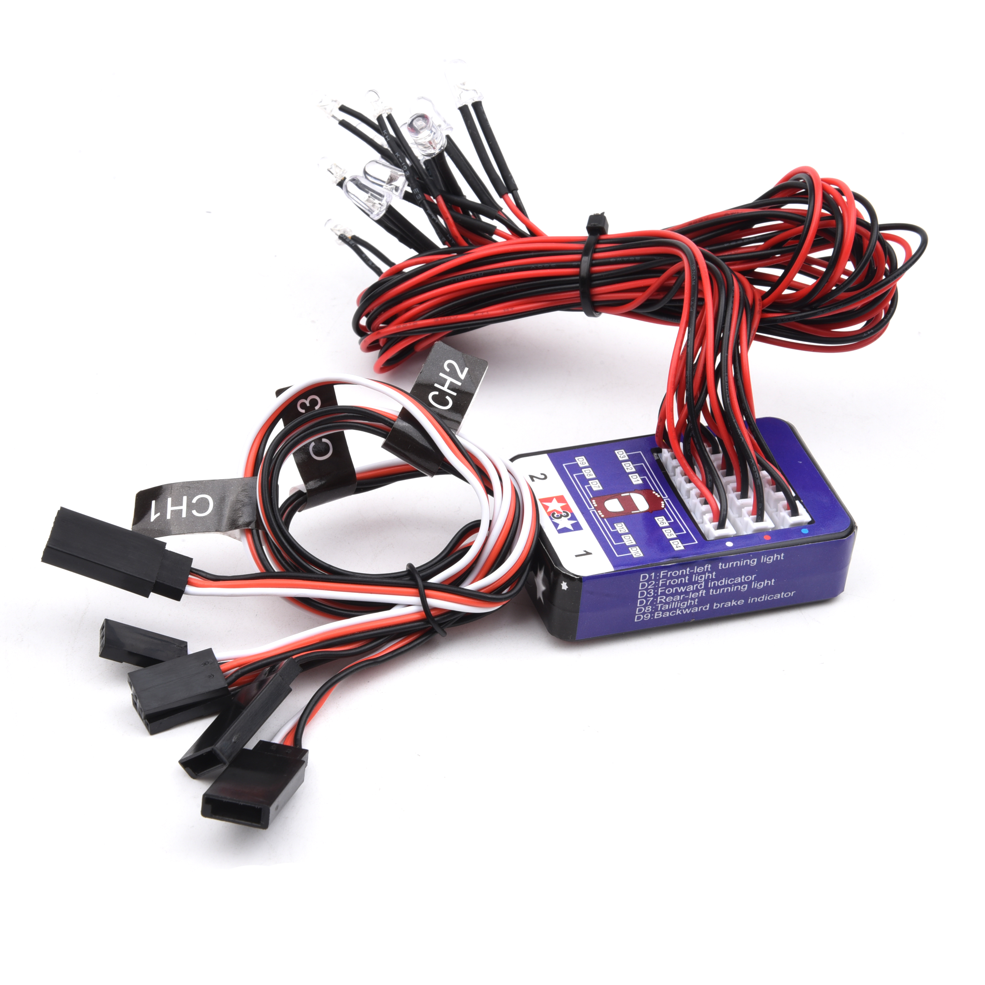 Simulation Flash Light 12 LED  - Hobby Queen Rc recensione e prezzo